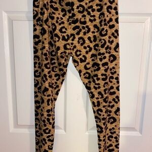 Leopard Print Leggings One Size Fits All, OS, NWOT